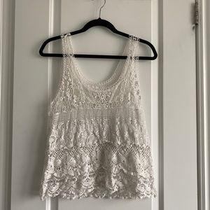 Bohemian croché top